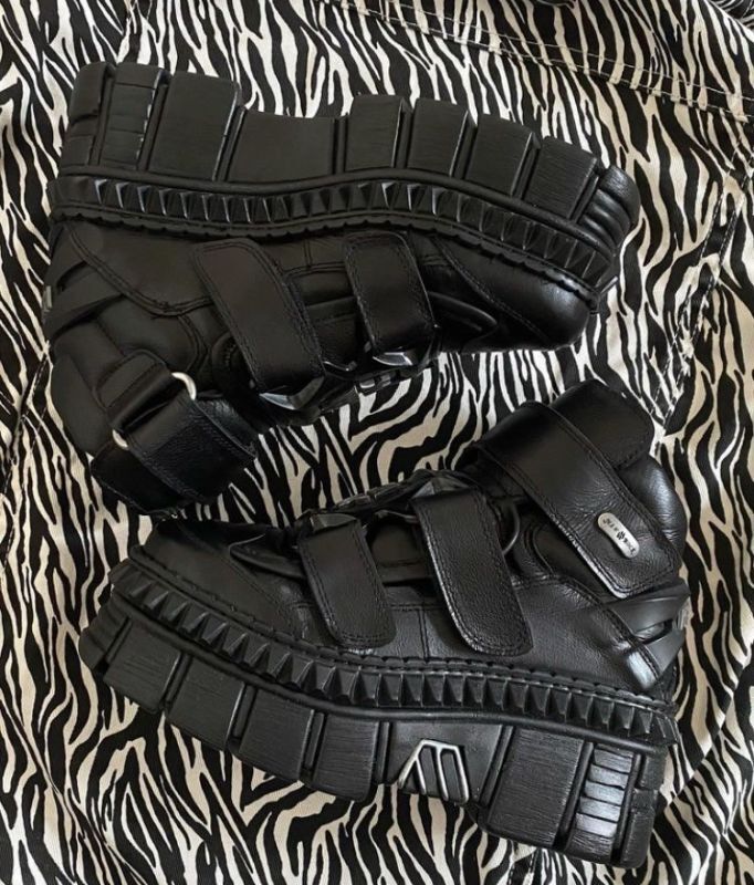 取り寄せ] M.285-S37 / 厚底スニーカー / 本革【NEW ROCK】 | Spider