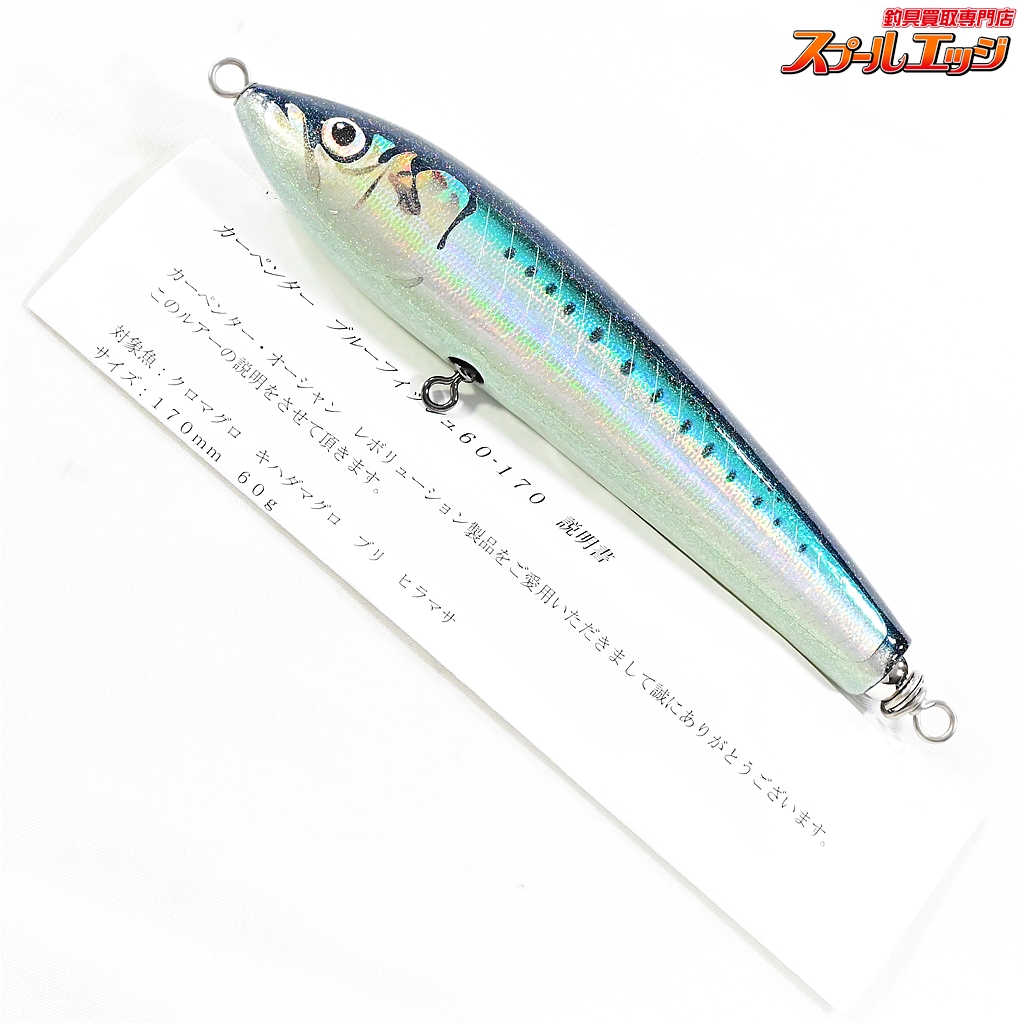 カーペンター ブルーフィッシュ 601170 多色反射 ハードルアー
