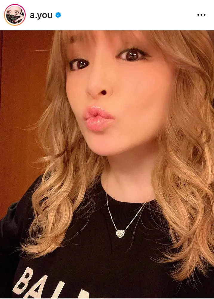 浜崎あゆみ公式インスタグラム（@a.you）から - スポニチ Sponichi