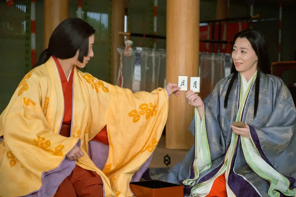 大河ドラマ「光る君へ」第3話。赤染衛門（凰稀かなめ）による和歌の