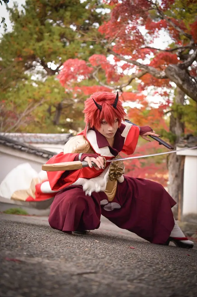 コスプレイヤー・こん『転スラ』ベニマルが現実世界に〝転生〟 アニメ