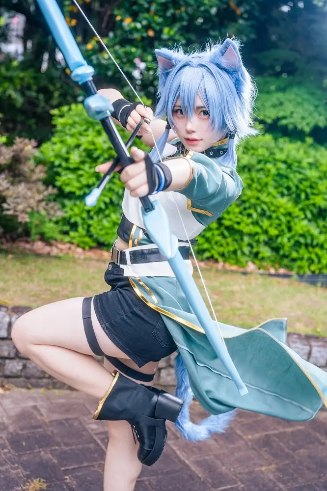 Mumei『ソードアート・オンライン』シノンのコスプレ写真を公開