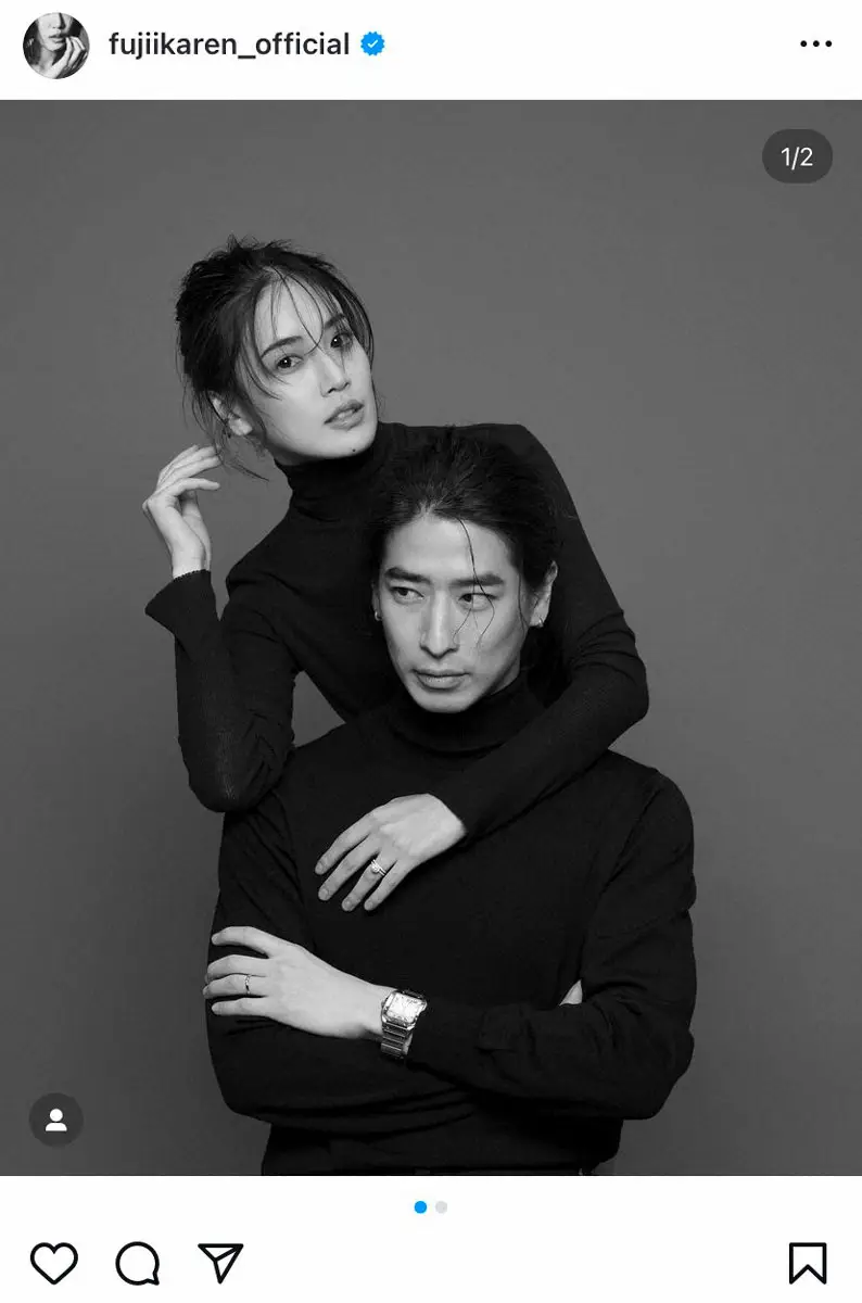 藤井夏恋インスタグラム（@fujiikaren_official）から - スポニチ