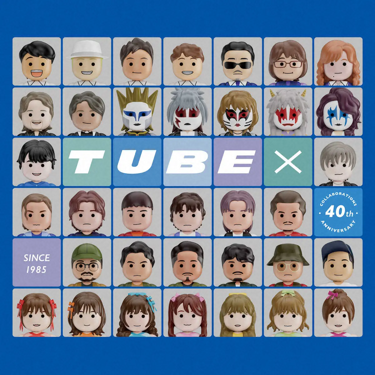 記事全文】TUBE 遊び心たっぷり 初のコラボ盤ジャケットに参加