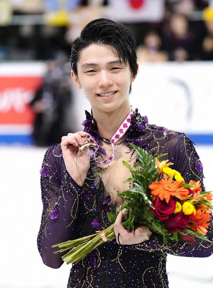 羽生結弦 重圧に勝って自己新322・59点「久しぶりに心の中から自分に
