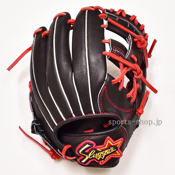 完売御礼 久保田スラッガー KSN-J6 少年軟式用 ブラック 赤紐 カスタム