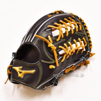 ミズノプロ 硬式用 オーダー 外野手用 近藤型 ブラック×コルク紐