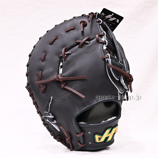 ハタケヤマ 硬式用 ファーストミット V-F1jb Vブラック 一塁手用 高校