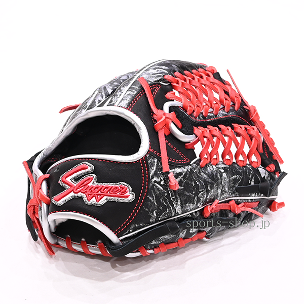 久保田スラッガー 限定品 SP-2021G 軟式グラブ ブラック×シルバー