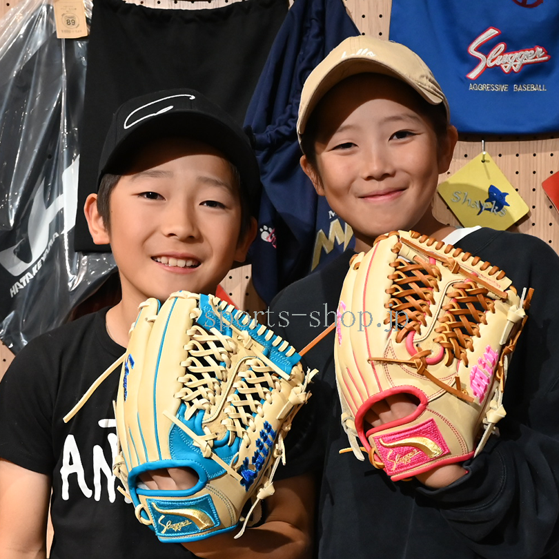 二宮町 美海選手 久野田スラッガー 軟式用 オーダー グラブ KSN-SSJ3