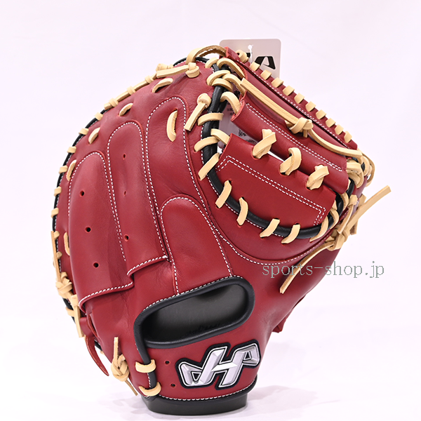 ハタケヤマ 40周年記念 限定品 PRO-M9EC エンジ 中部 捕手用 軟式