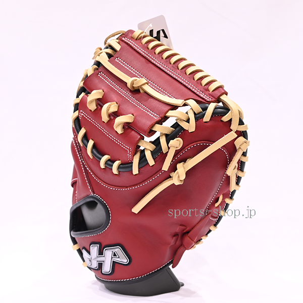 ハタケヤマ 40周年記念 限定品 PRO-M9EC エンジ 中部 捕手用 軟式