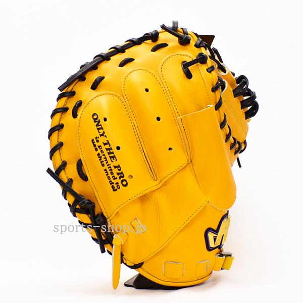 ハタケヤマ K-M9by Jイエロー 高校野球対応 キャッチャーミット 硬式用