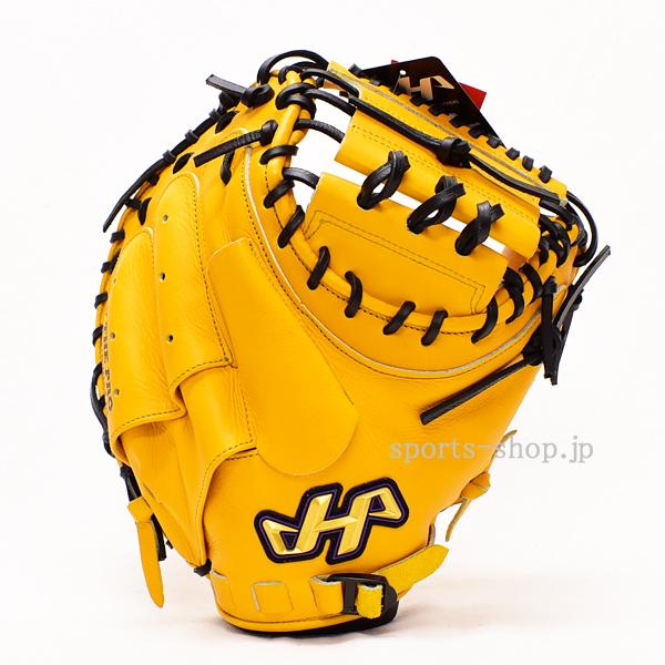ハタケヤマ K-M9by Jイエロー 高校野球対応 キャッチャーミット 硬式用