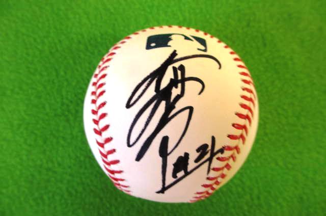 清宮幸太郎選手#21ファイターズ直筆サインMLBボール - SPORTS