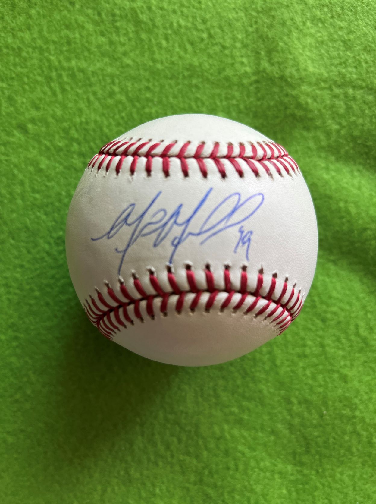 マイルズ・マイコラスMiles Mikolas#39 St カージナルス直筆サインMLB