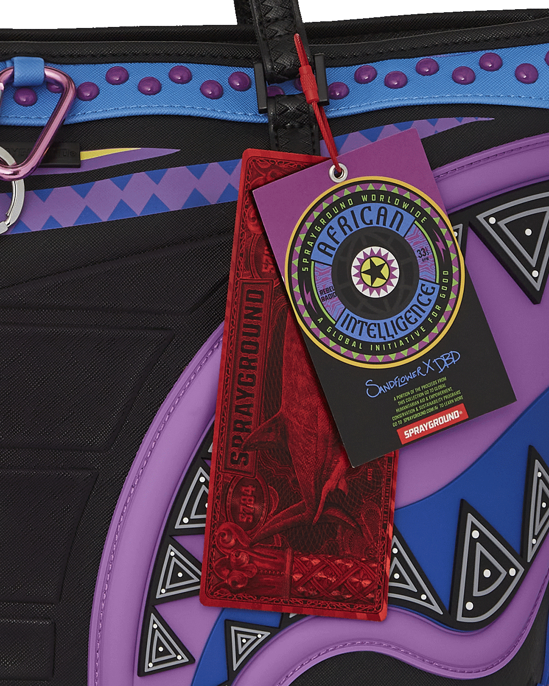 A.I. 12 - SANDFLOWER COLLAB BROOKLYN & BEYOND TOTE – SPRAYGROUND®