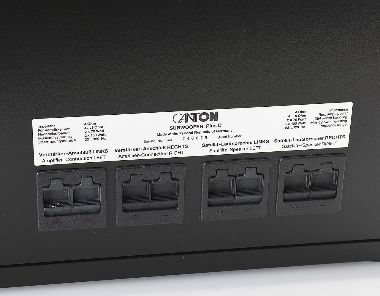 Canton Plus C | H81175