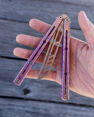 Titanium Engraved Krake Raken Trainer | Squid Industries