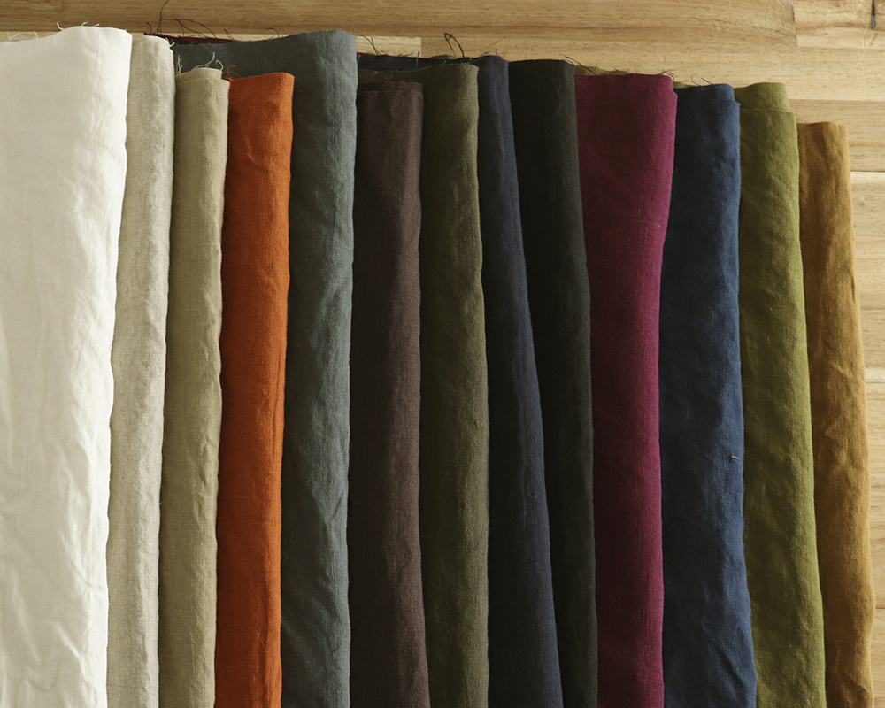 ナチュラルソフト加工 フレンチリネン 広幅タイプ Dorothee [M便 1/4