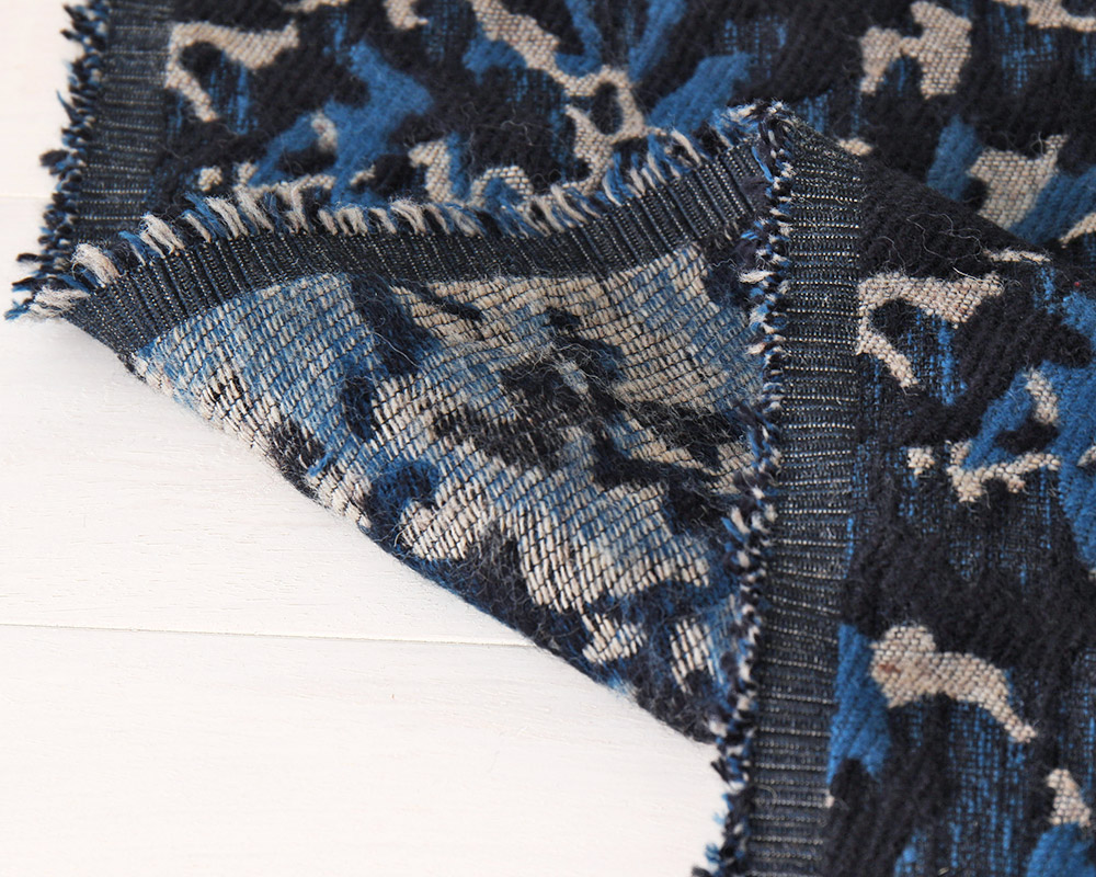 PD]ウール混のジャガード織りファブリック Laure [M便 NG]の通販