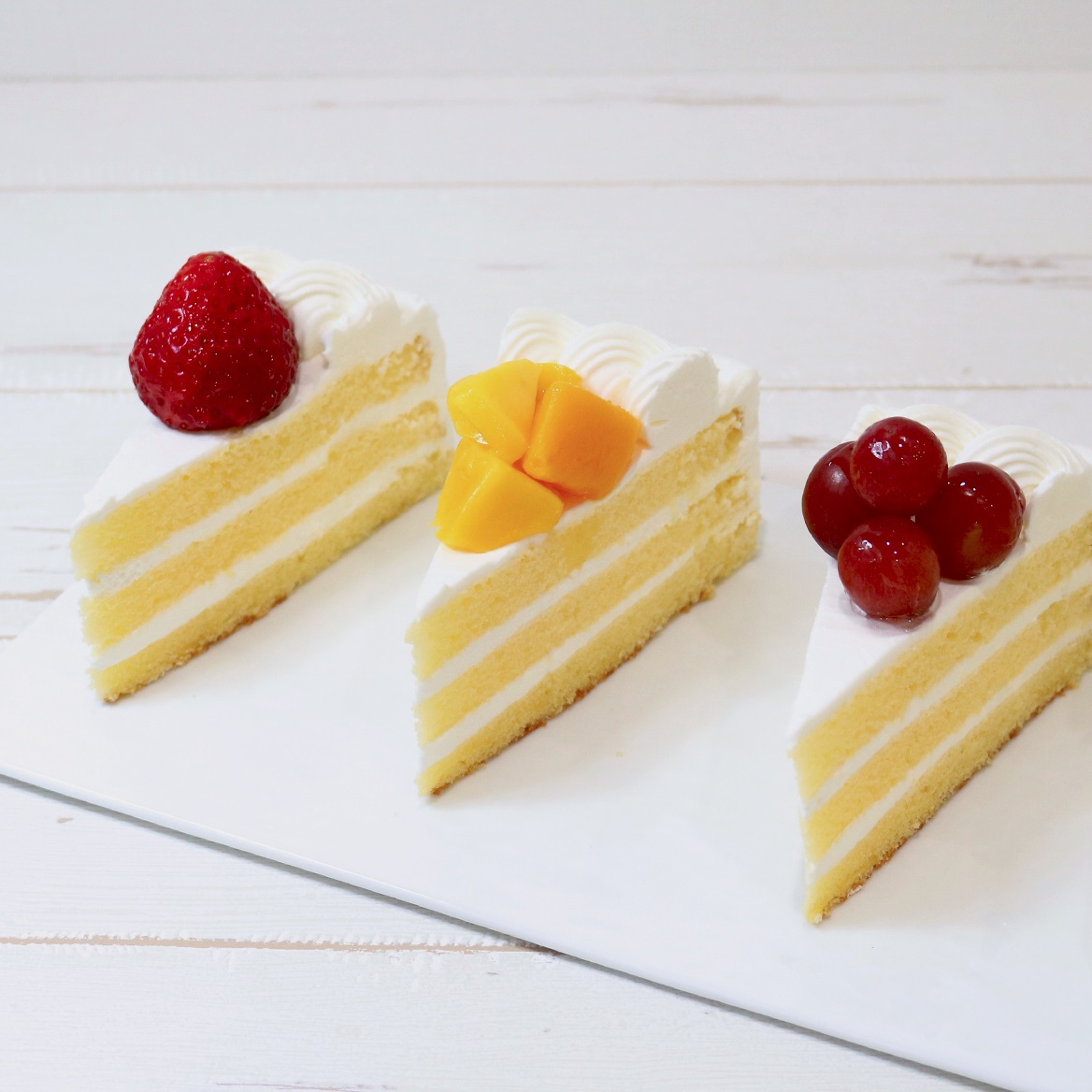 メロジョイ ショートケーキ(スライス)シュリンク付き Mellojoy