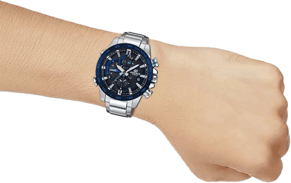 Buy Casio EX403 EQB-800DB-1ADR Edifice Watch in India I Swiss Time