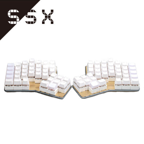 DUMANG DK6 Ergo メカニカルキーボード 76キー — スイッチサイエンス