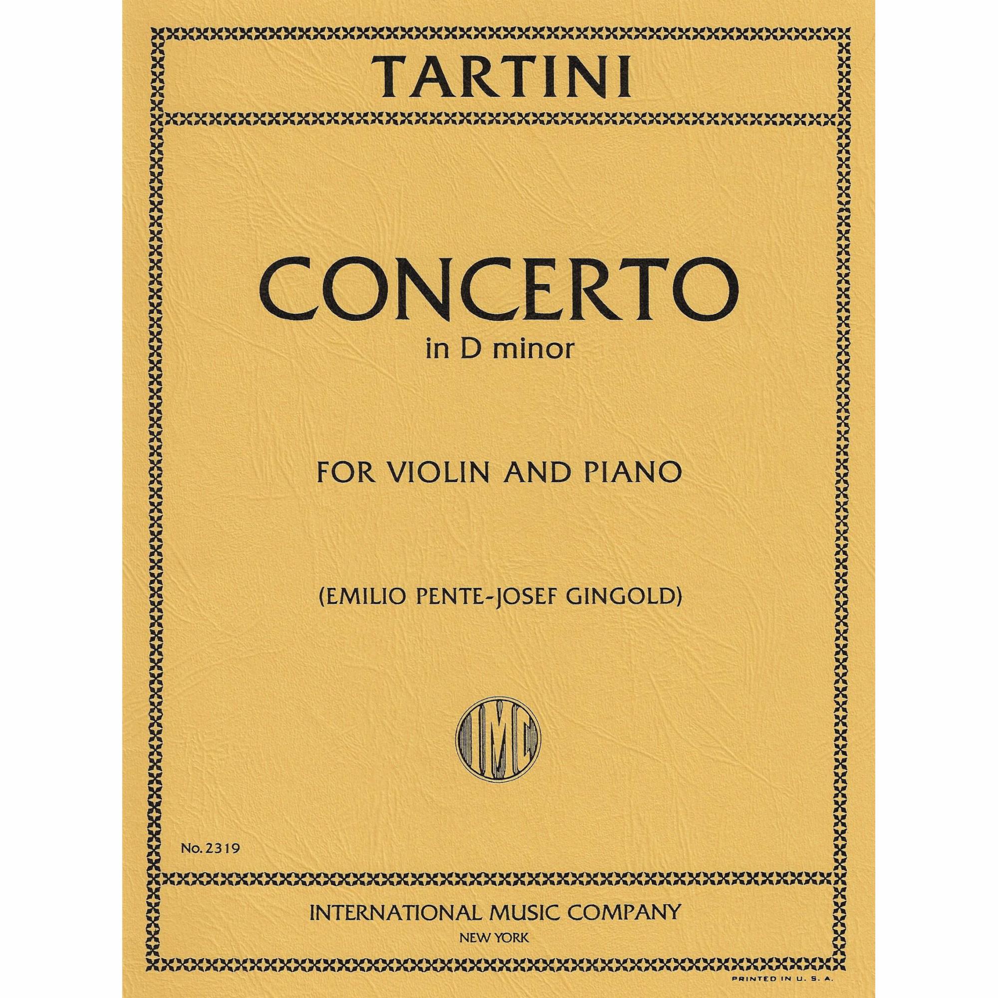 Tartini - Concerto in D Minor for Violin and Piano - Southwest Strings