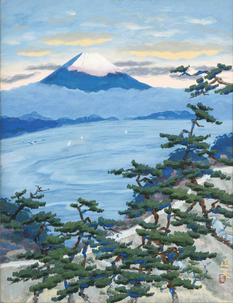 夏を呼び込む風景 ～富士山を添えて～ | 美術品販売｜東京銀座