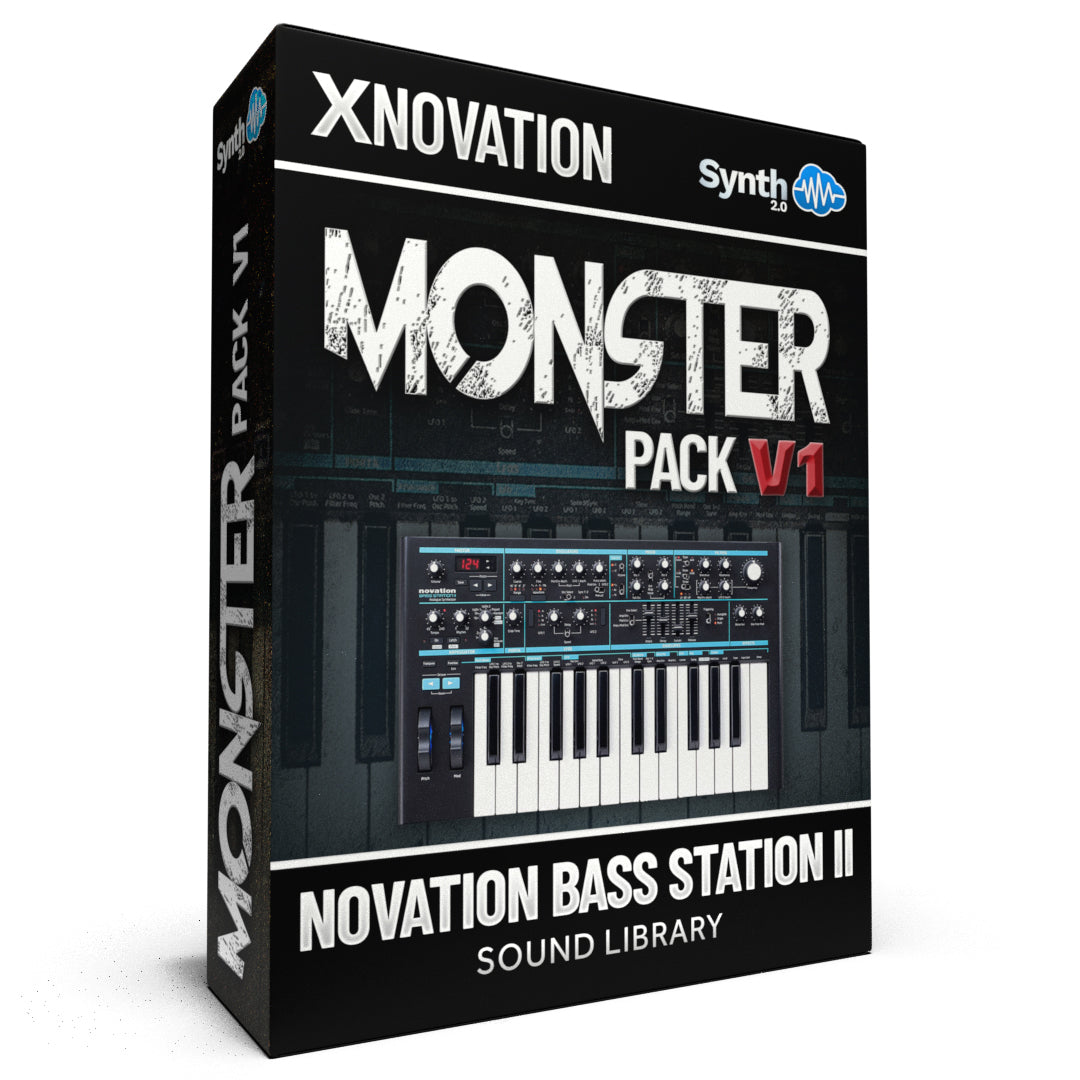 Novation Bass Station II Sound Banks and Libraries – Synthcloud