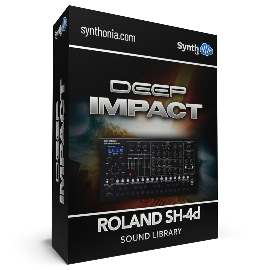 Roland SH-4d Deep Impact Sounds 64 presets library – Synthcloud