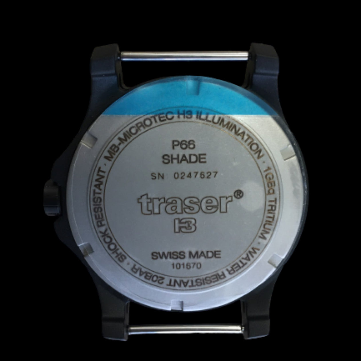 Tracer H3 Type 6 MIL-G Shadow Sapphire P6600.41F.C3.01 Watch