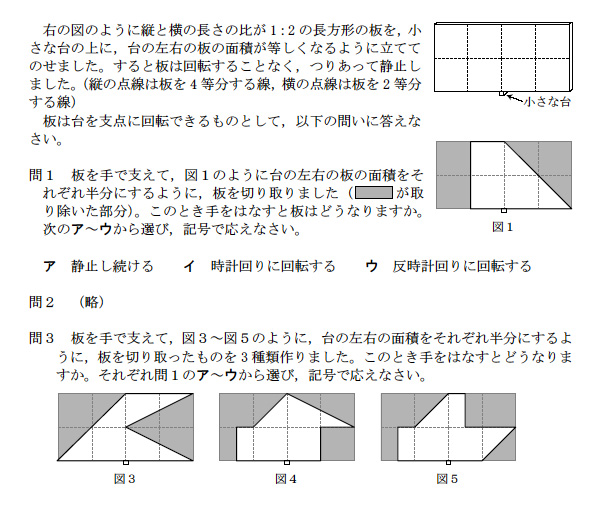 この年・この一題：2013年度 灘中学校 （兵庫県） ［物理］ ｜理総研