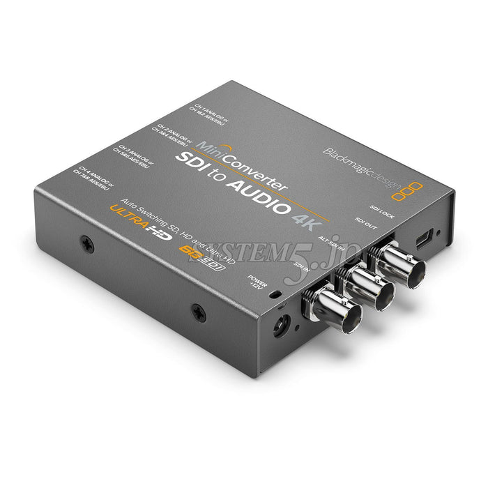 Mini Converter SDI to Audio 4K - 業務用撮影・映像・音響・ドローン