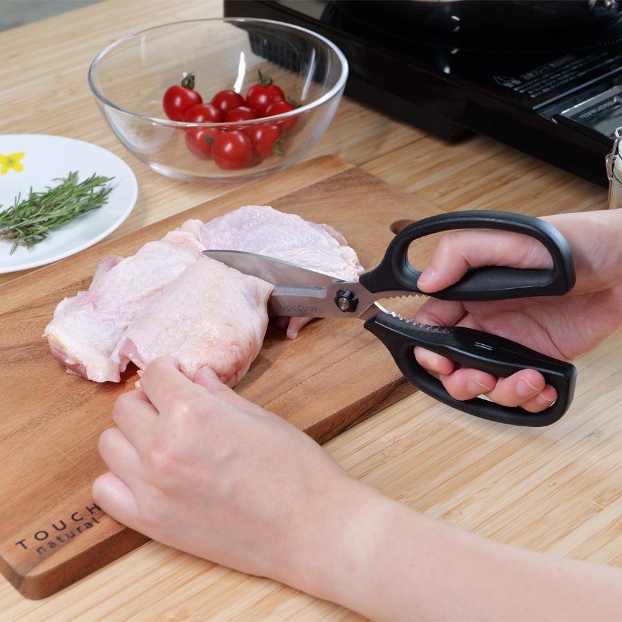 マジックカーブ よく切れるWギザ刃ハサミ CC-1437