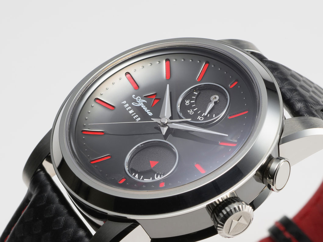 数量限定復刻【長野県発“時計屋復刻堂”】漆器を彷彿とさせるすり鉢状の