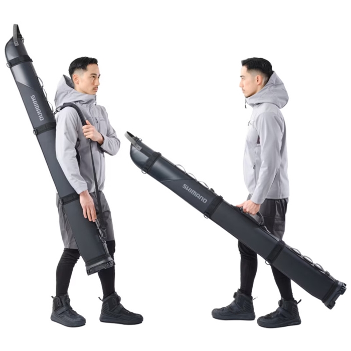 シマノ ロックショア タフロッドケース ブラック 160 BR-201X【大型