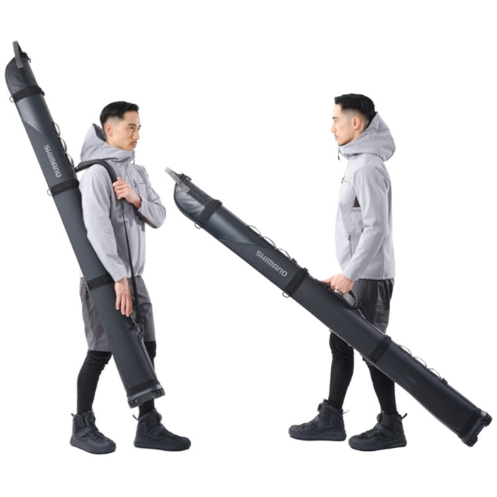 シマノ ロックショア タフロッドケース ブラック 185 BR-201X【大型