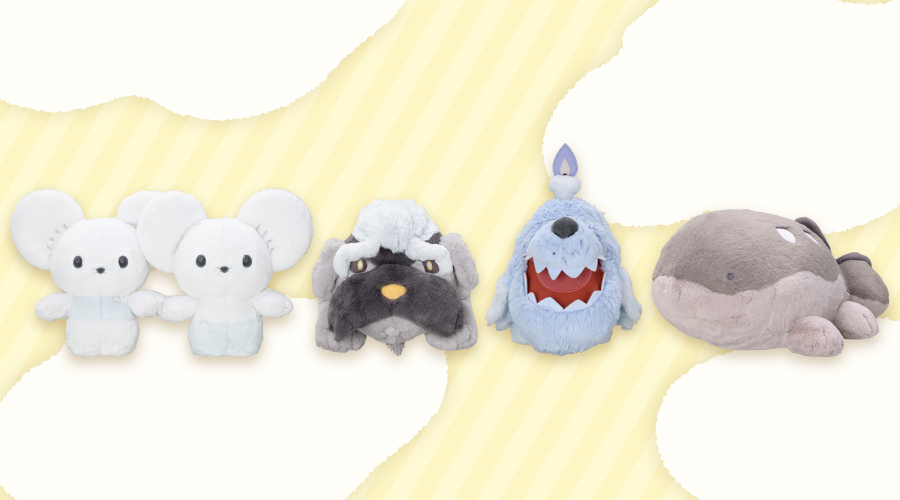 ふわふわ抱きぬいぐるみ」の第6弾が、ポケモンセンターに登場