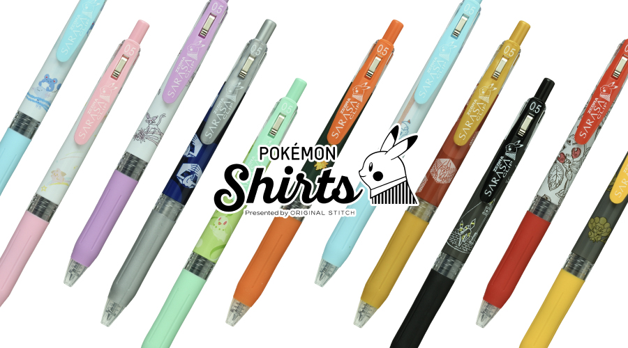 ポケモン イーブイフレンズ サラサクリップボールペン 6本セット