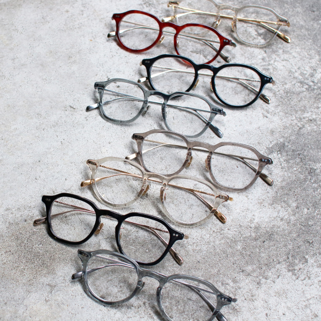 鯖江の職人によるハンドメイドフレーム「掌」×POKER FACE別注モデルが