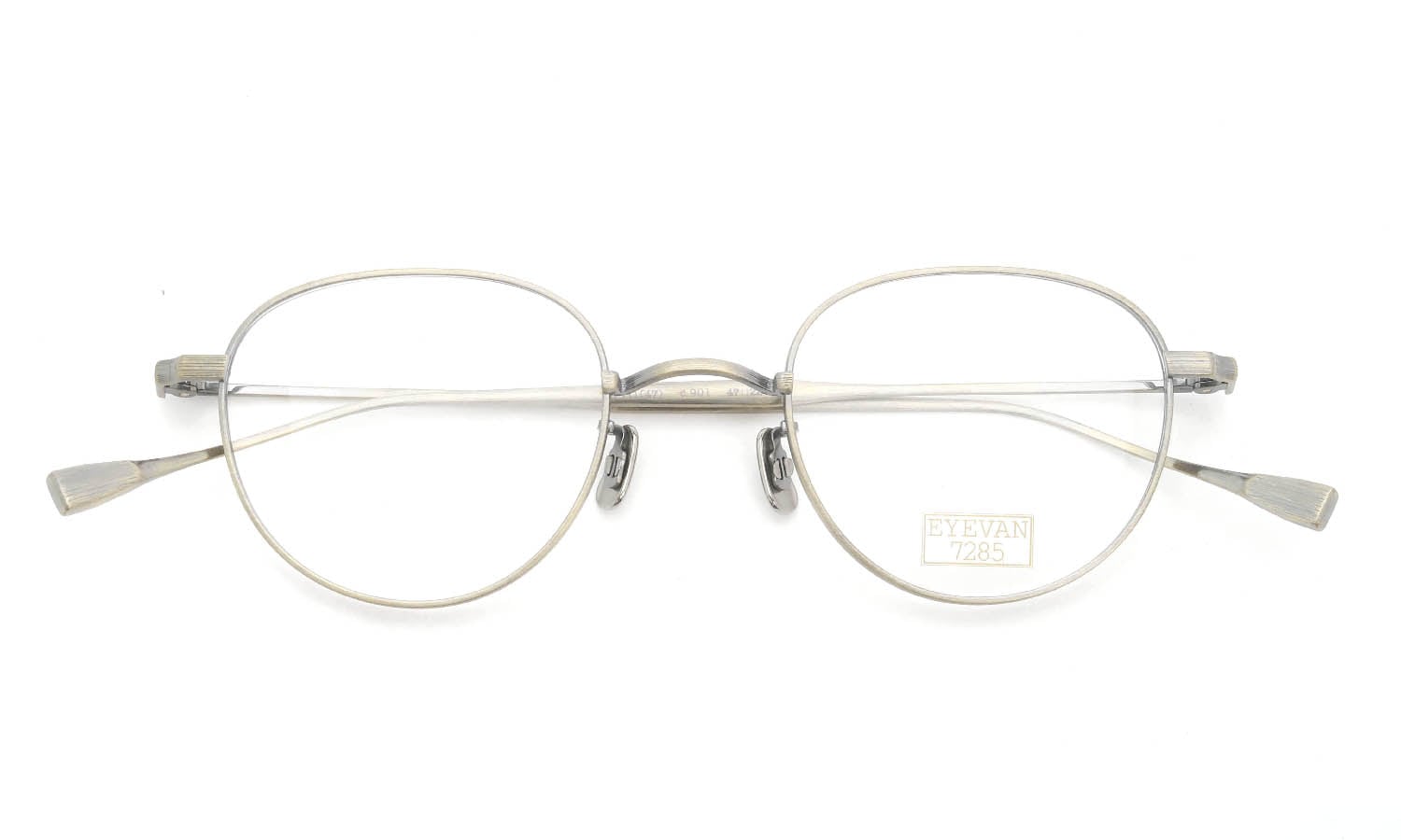 EYEVAN7285 アイヴァン7285 メガネ 170 (47)通販 C.901 Antique Gold