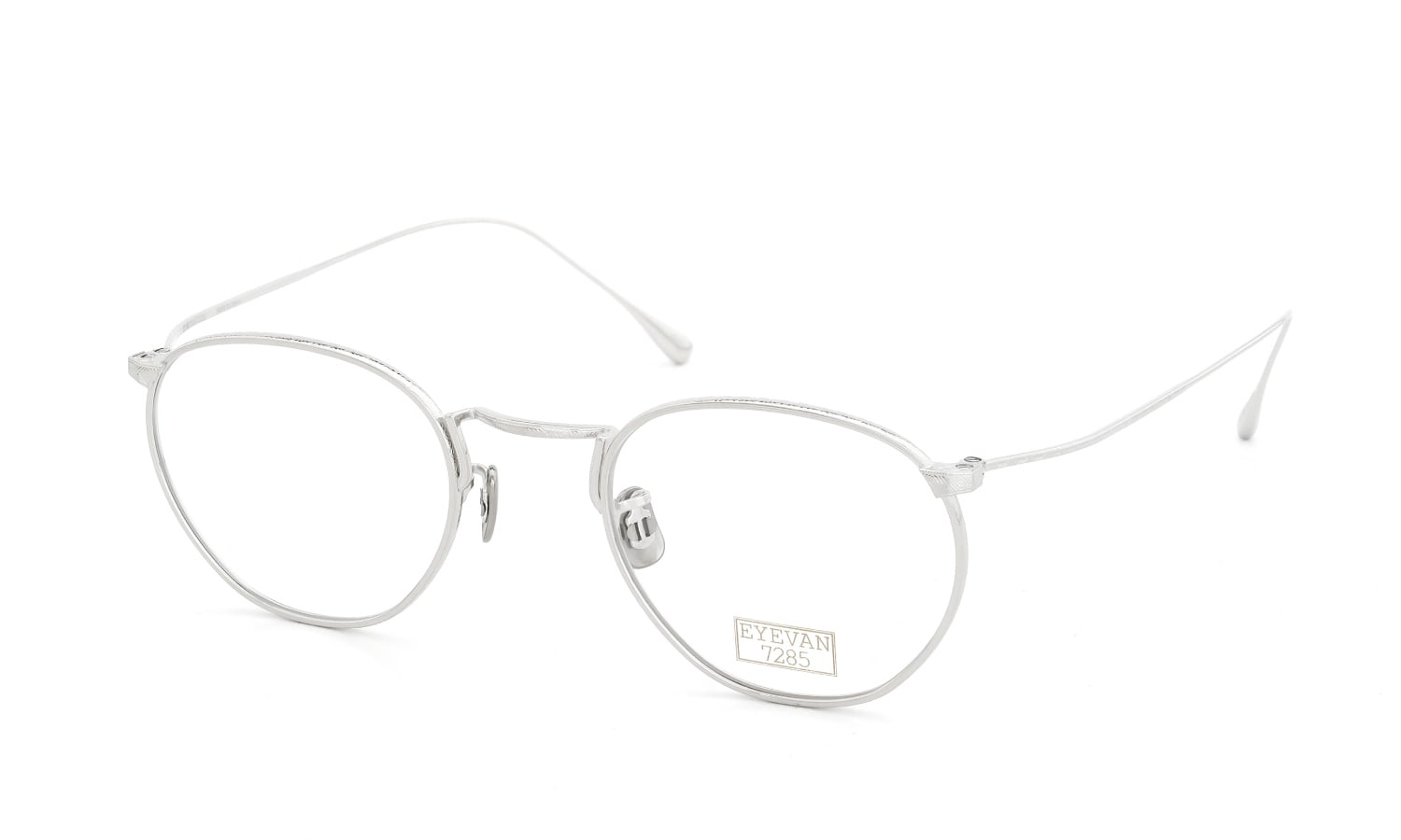 EYEVAN7285 アイヴァン7285 メガネ 188 (47)通販 C.800 SILVER 正規取扱