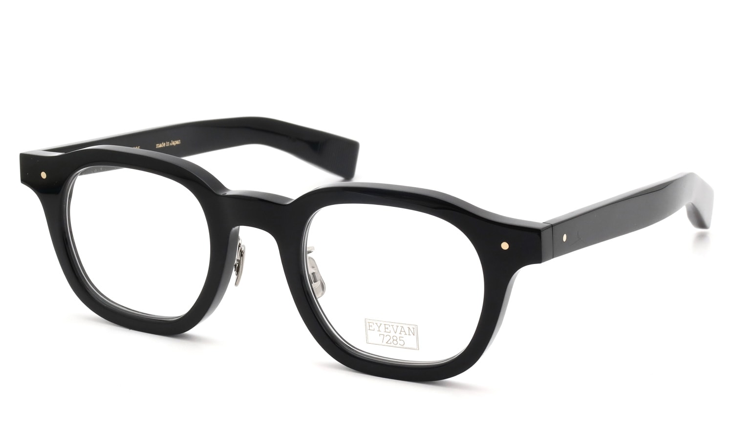 EYEVAN7285 アイヴァン7285 メガネ 363(47)通販 C.100 BLACK 47□24