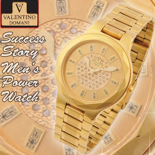 VDヴァレンチノ・ドマーニ「サクセスGOLD金来双蛇ウォッチ52