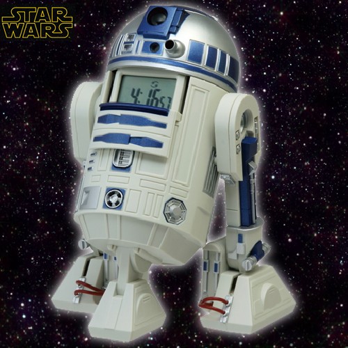 STAR WARS R2-D2 サウンド&ムービングアラームクロック（スター