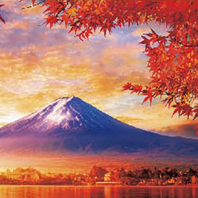 ジグソーパズル 3000ピース（ ジグソー日本の風景 秋霧立つ富士と湖畔