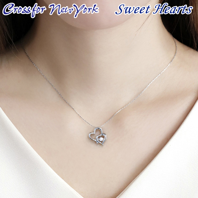 クロスフォー・ニューヨークジュエリー「ダンシングストーンネックレス