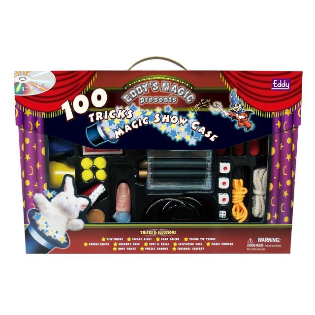 プロも驚き！100種類のマジックセット（トリック＆パフォーマンスDVD付